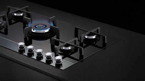 glass gas cooktop 90cm
